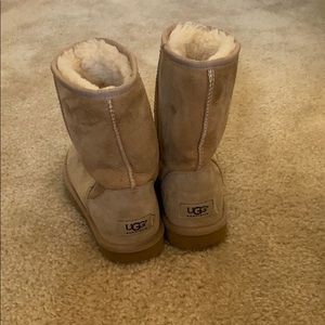 Cream UGGs